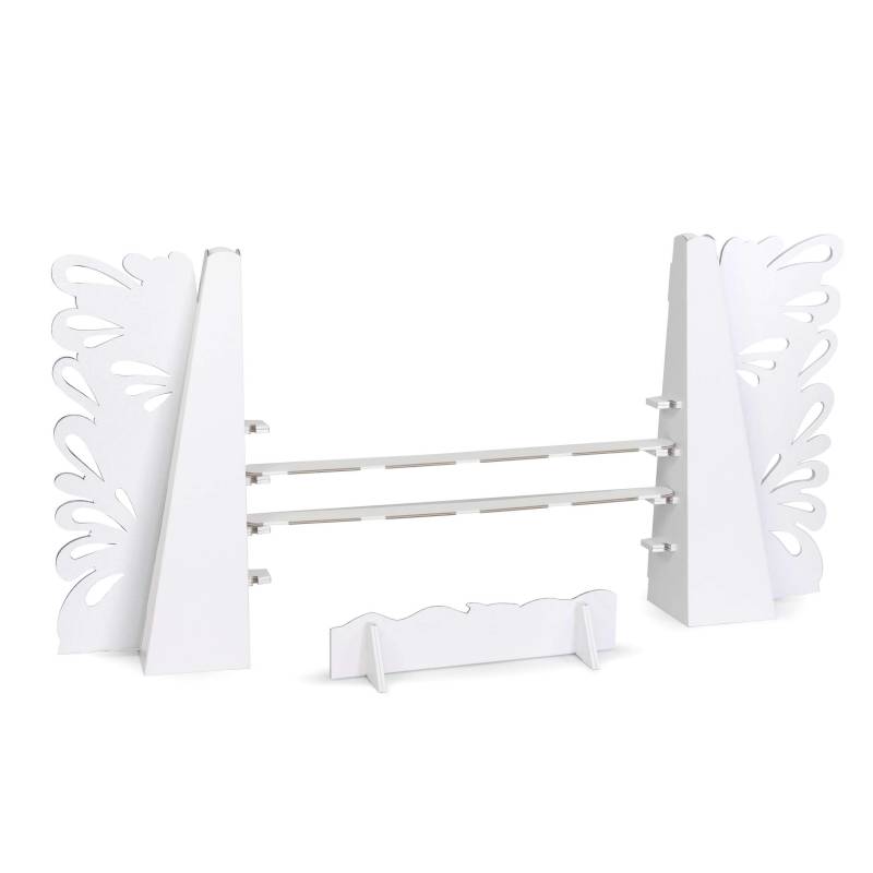 FOLDZILLA Hobby Horse Hindernis Hindernis Wassergraben weiß zum Bemalen/Bekleben FOLDZILLA Hobby Horse Hindernis Hindernis Wassergraben weiß zum Bemalen/Bekleben