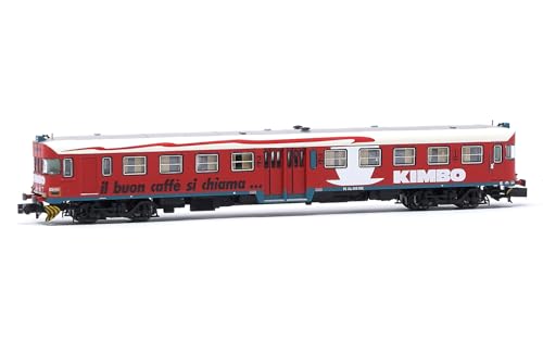 FS ALn 668 3300er Serie Diesellokomotive, 1 Doppeltür, KIMBO-Lackierung, rot, Epoche V, DCC-Sound von ARNOLD