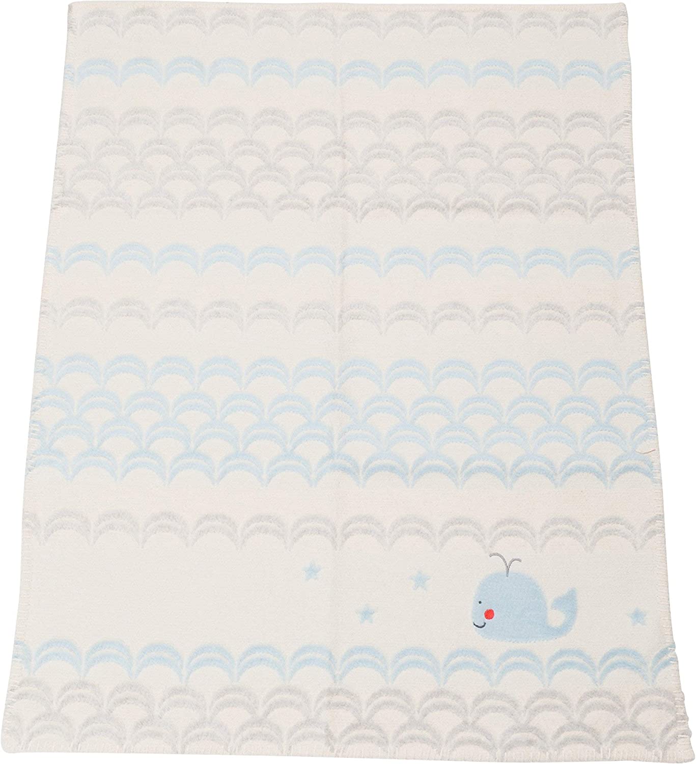 FUSSENEGGER FINN Kinderdecke Babydecke Stick Wal rohweiss 65/90 FUSSENEGGER FINN Kinderdecke Babydecke Stick Wal rohweiss 65/90