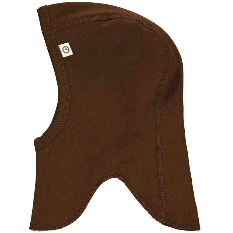 Fahrradhelm Mütze braun 68/74
