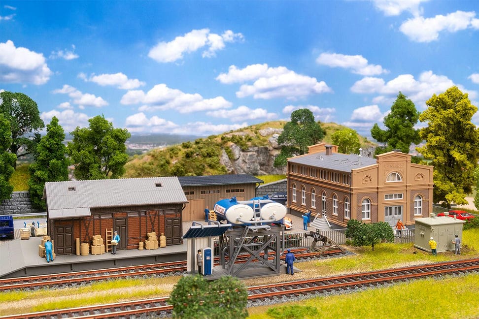 Faller Aktions-Set Güterumschlag H0 1:87 190088 Modelleisenbahn