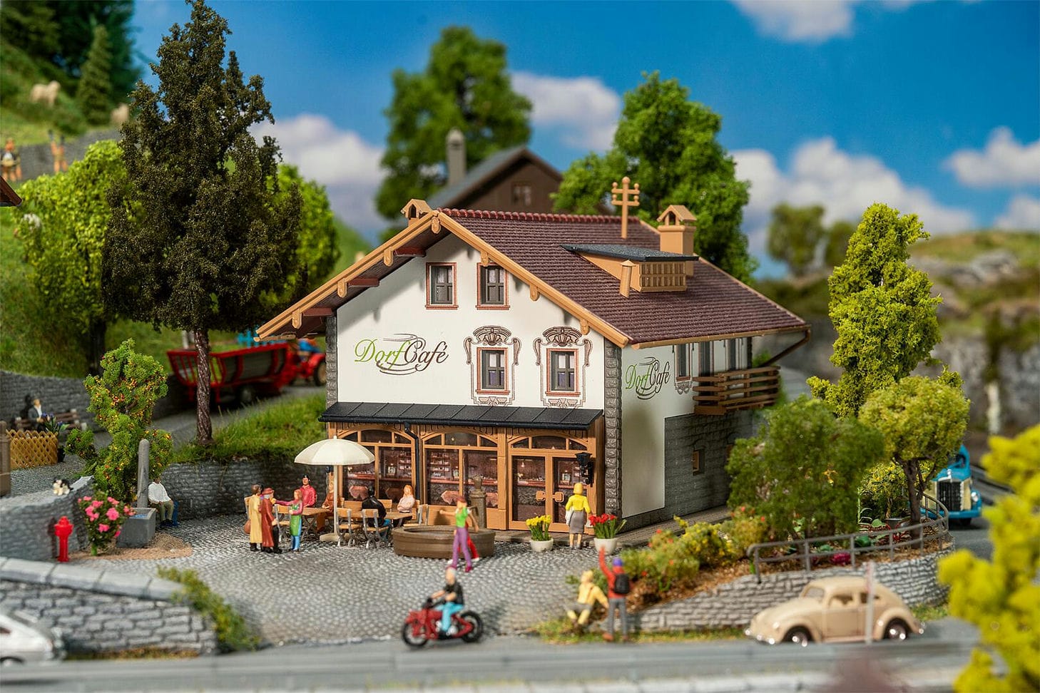 Faller Alpenhaus mit Café H0 1:87 191836 Modelleisenbahn