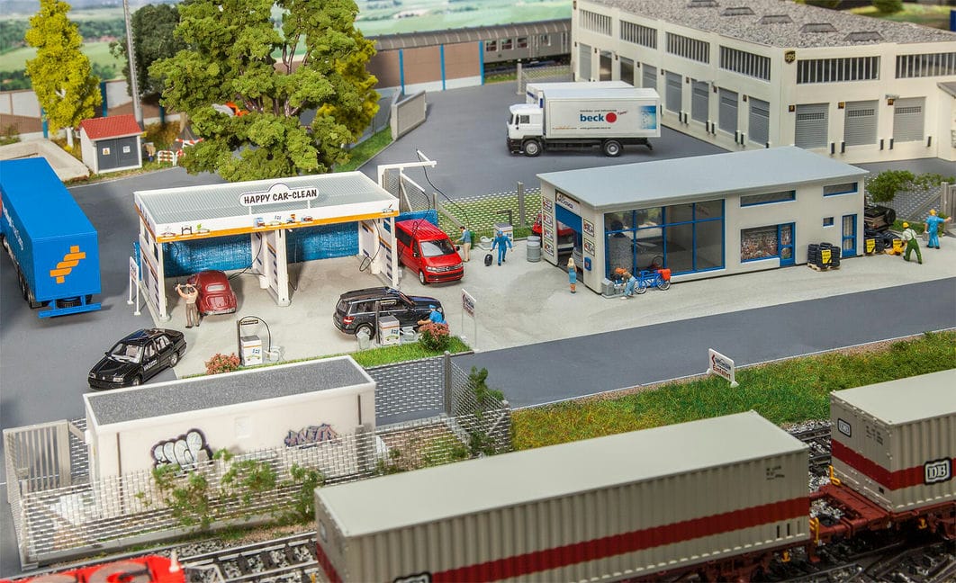 Faller Autowaschanlage H0 1:87 191829 Modelleisenbahn Car Wash