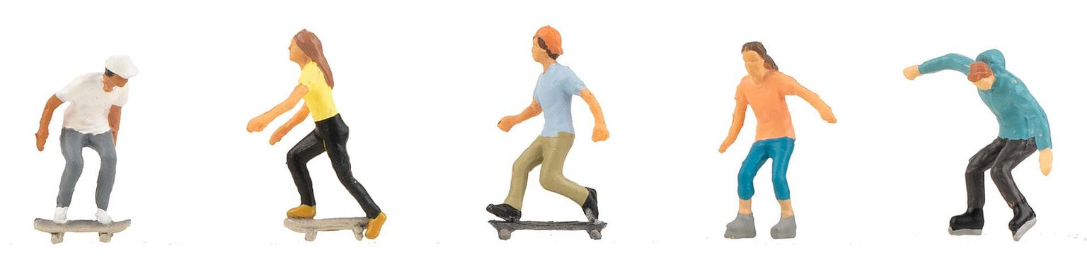 Faller Beim Skaten H0 1:87 Modelleisenbahn