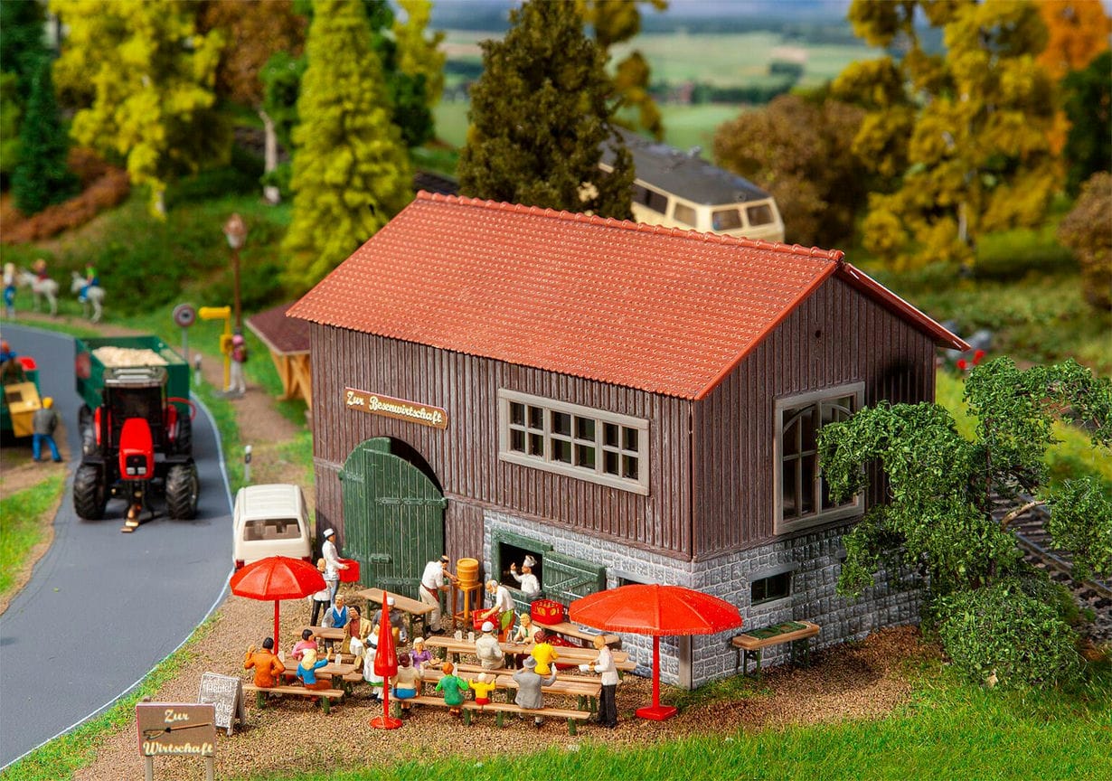 Faller Besenwirtschaft H0 1:87 191764 Modelleisenbahn Moba Bausatz