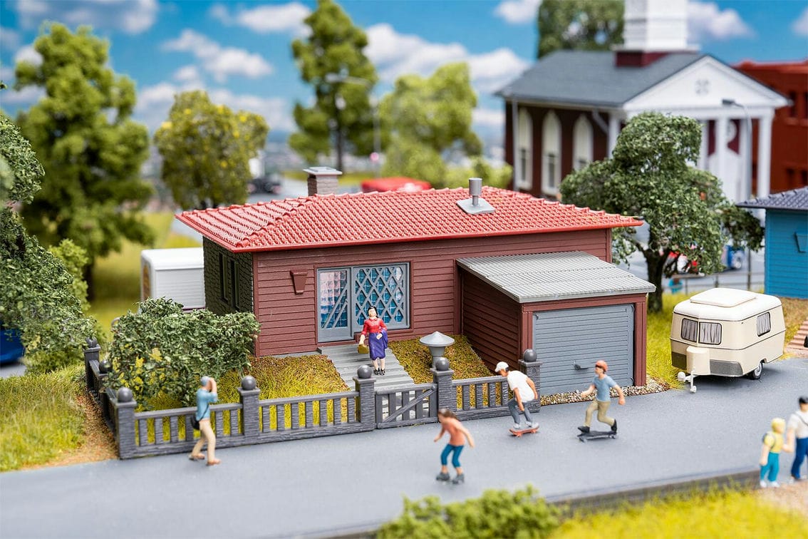 Faller Bungalow Country Road 2 H0 1:87 134103 Modelleisenbahn Haus Faller Bungalow Country Road 2 H0 1:87 134103 Modelleisenbahn Haus