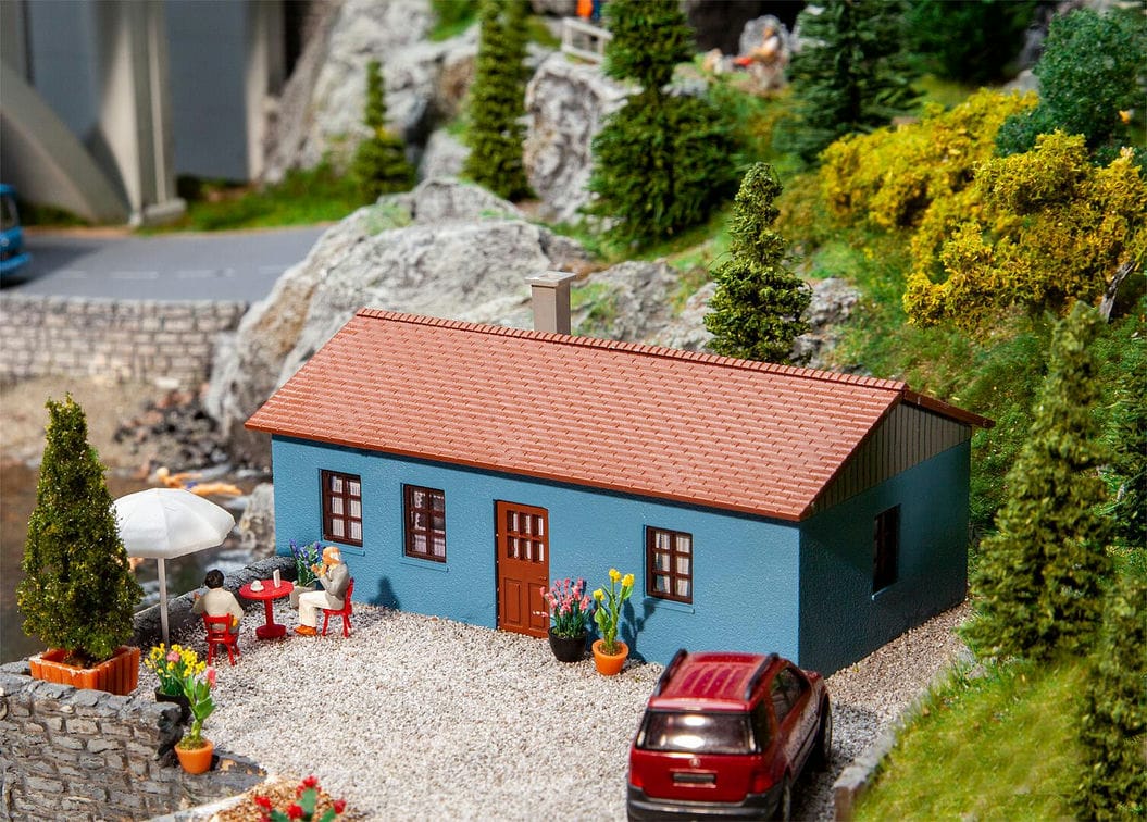 Faller Ferienhaus H0 Holoday Home 1:87 130656 Modellbau Modelleisenbahn Moba