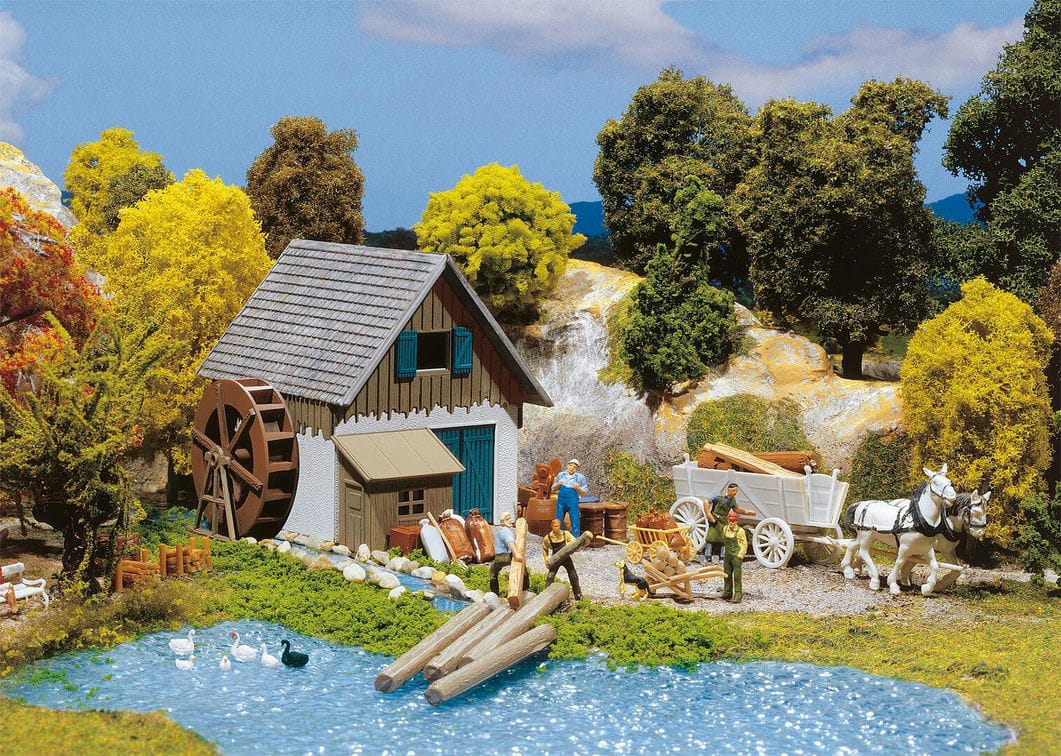 Faller Kleine Mühle H0 1:87 131362 Modelleisenbahn Wassermühle
