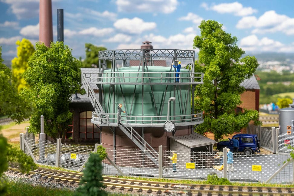 Faller Stadtgaskessel H0 1:87 131335 Modelleisenbahn Faller Stadtgaskessel H0 1:87 131335 Modelleisenbahn