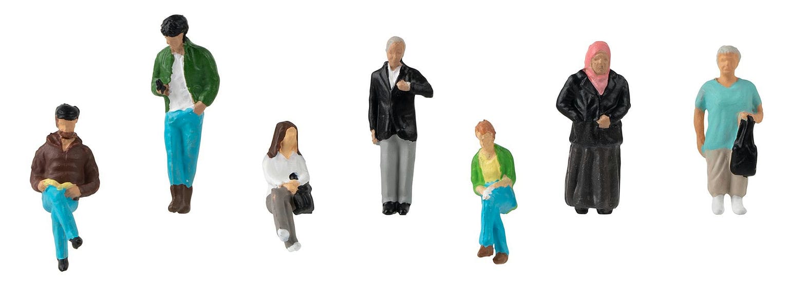 Faller Wartende Personen H0 1:87 Modelleisenbahn