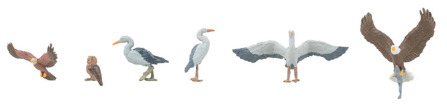 Faller Wildvögel H0 1:87 Modelleisenbahn Vögel Adler