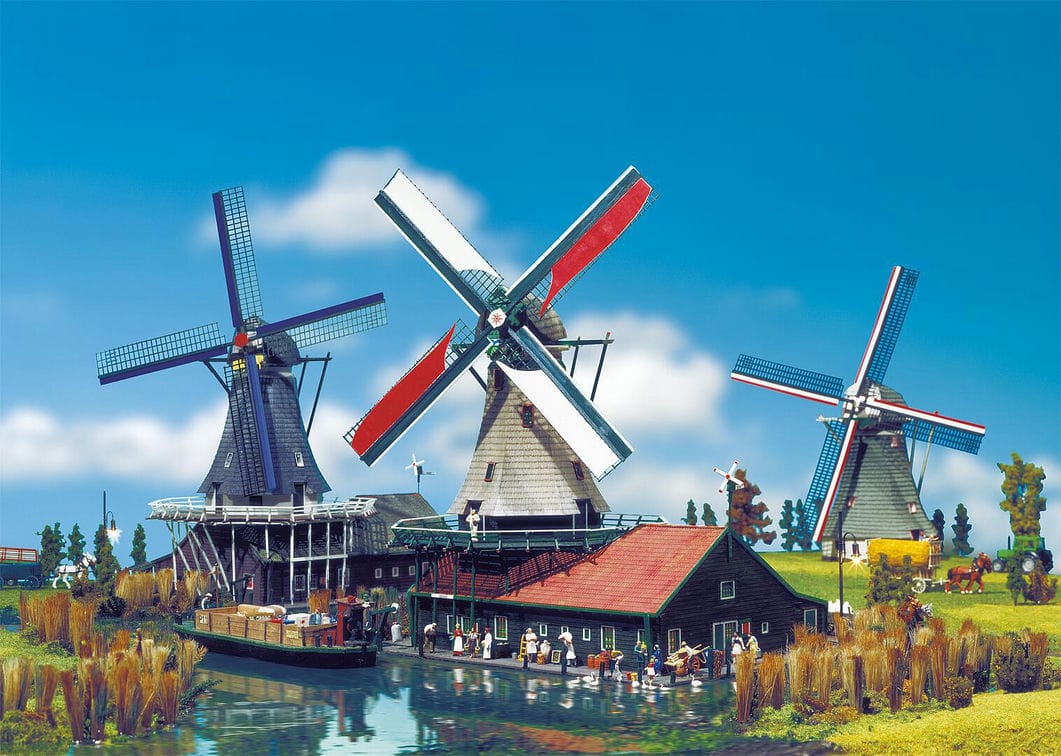 Faller Windmühle De Kat H0 1:87 191832 Modelleisenbahn Mill