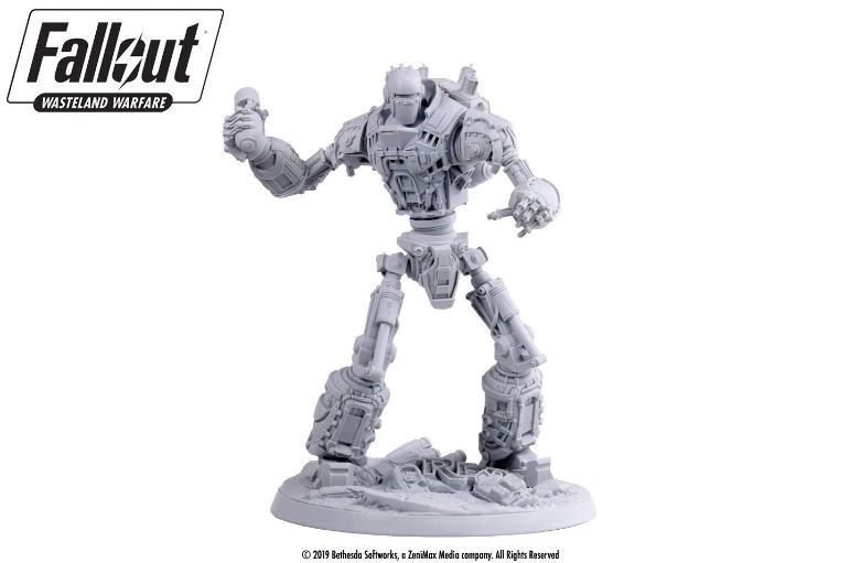 Fallout Wasteland Warfare Brotherhood of Steel Liberty Prime Modiphius Giant