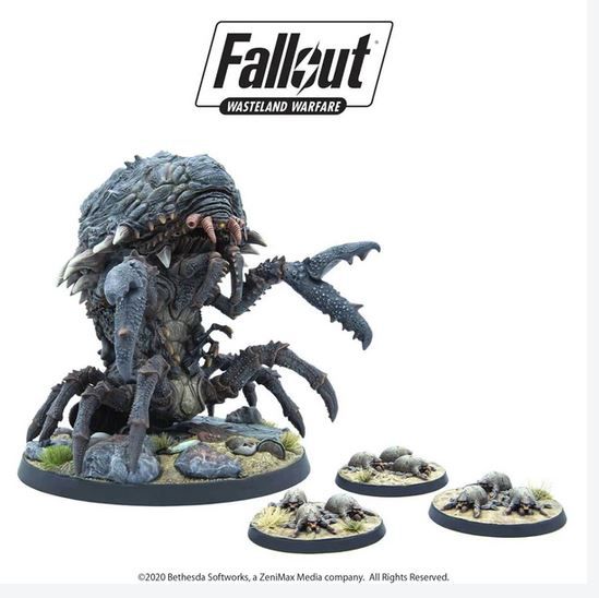 Fallout Wasteland Warfare Creatures Mirelurk Queen Modiphius Monster Kreaturen Fallout Wasteland Warfare Creatures Mirelurk Queen Modiphius Monster Kreaturen