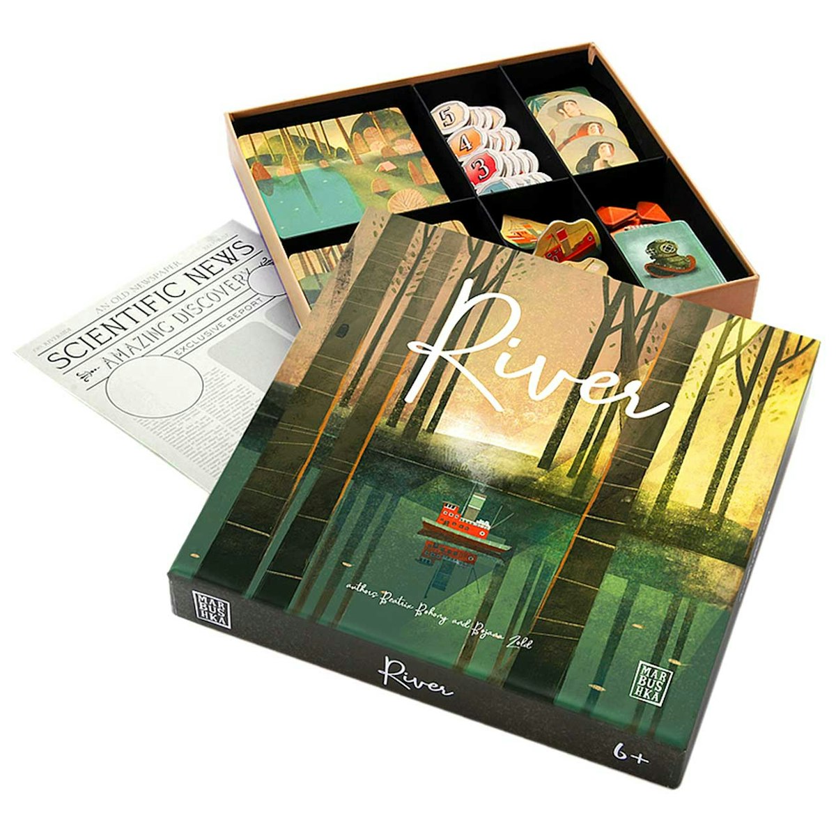 Familien Brettspiel River (6-99 Jahre)