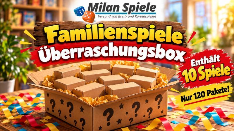 Familienspiele-Überraschungsbox 2026 Familienspiele-Überraschungsbox 2026