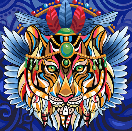 Fantasy-Tiger