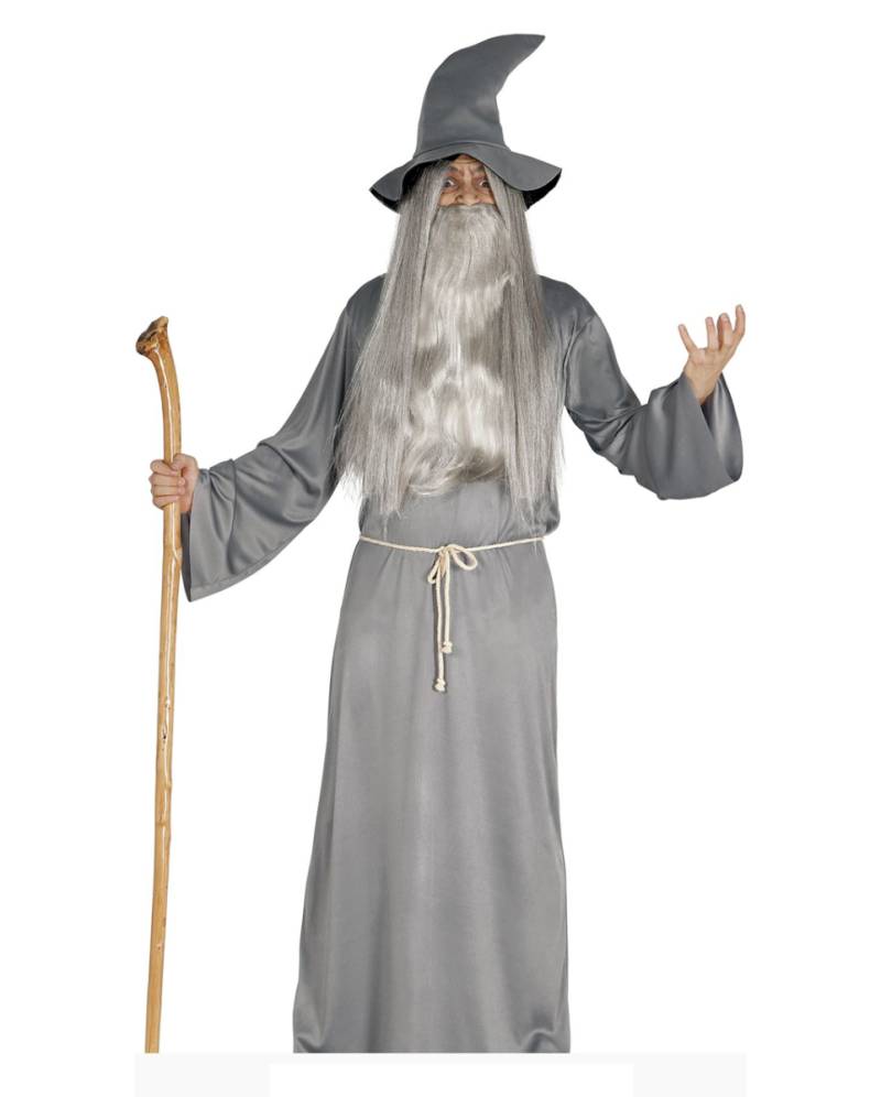 Fantasy Zauberer Kostüm mit Hut XL
