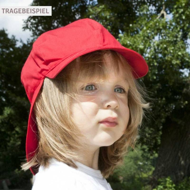 Felix Schirmmütze voluminös verarbeitet UV-Schutz 80 rot 56