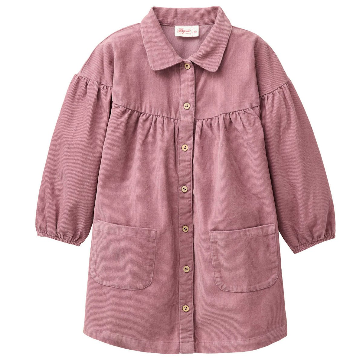 Festes Feincord Kleid dunkelmalve 122