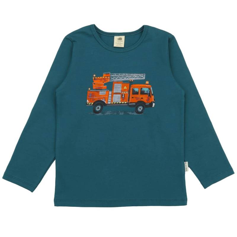 Feuerwehr Langarmshirt dunkelblau 104