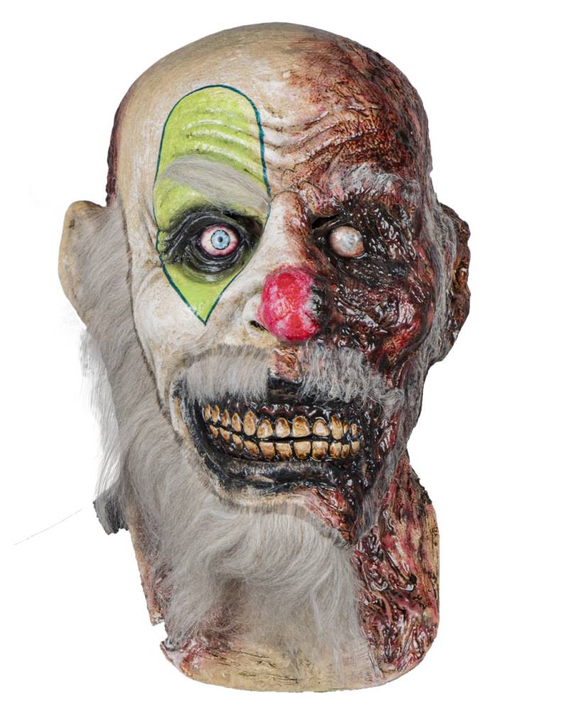 Feurige Napalm Killer-Clown Maske Feurige Napalm Killer-Clown Maske