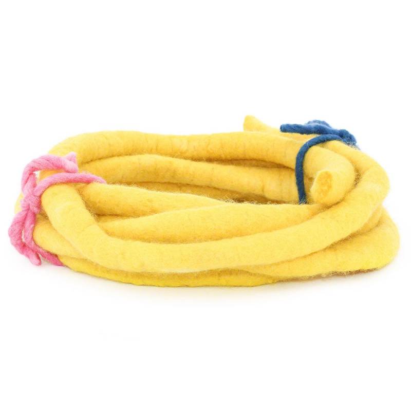 Filzband 1,5 cm dick, 3 m lang - sonnengelb Filzband 1,5 cm dick, 3 m lang - sonnengelb