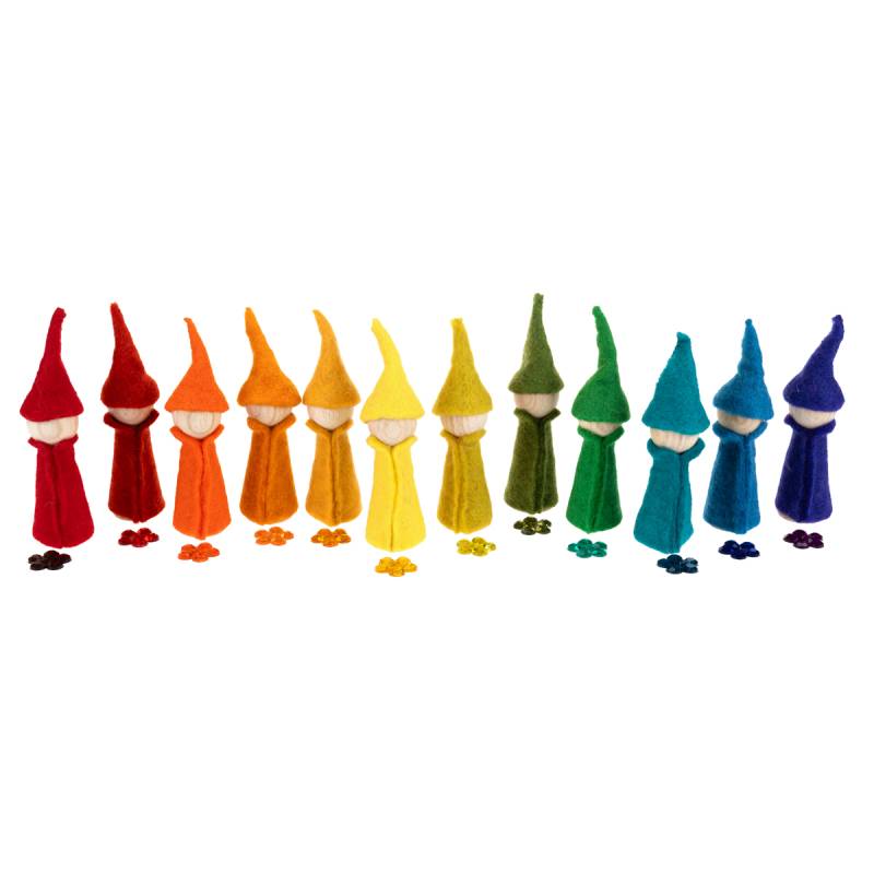 Filzspielfiguren 12 Monate 12er Set Filzspielfiguren 12 Monate 12er Set