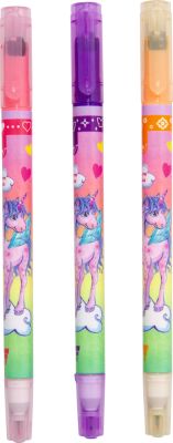 Fineliner mit Rollstempel - Einhorn-Paradies Fineliner mit Rollstempel - Einhorn-Paradies