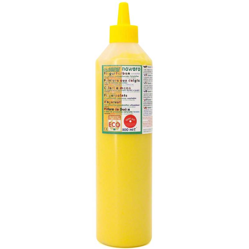 Fingerfarben 500 ml Schul- und Theaterfarbe gelb Fingerfarben 500 ml Schul- und Theaterfarbe gelb