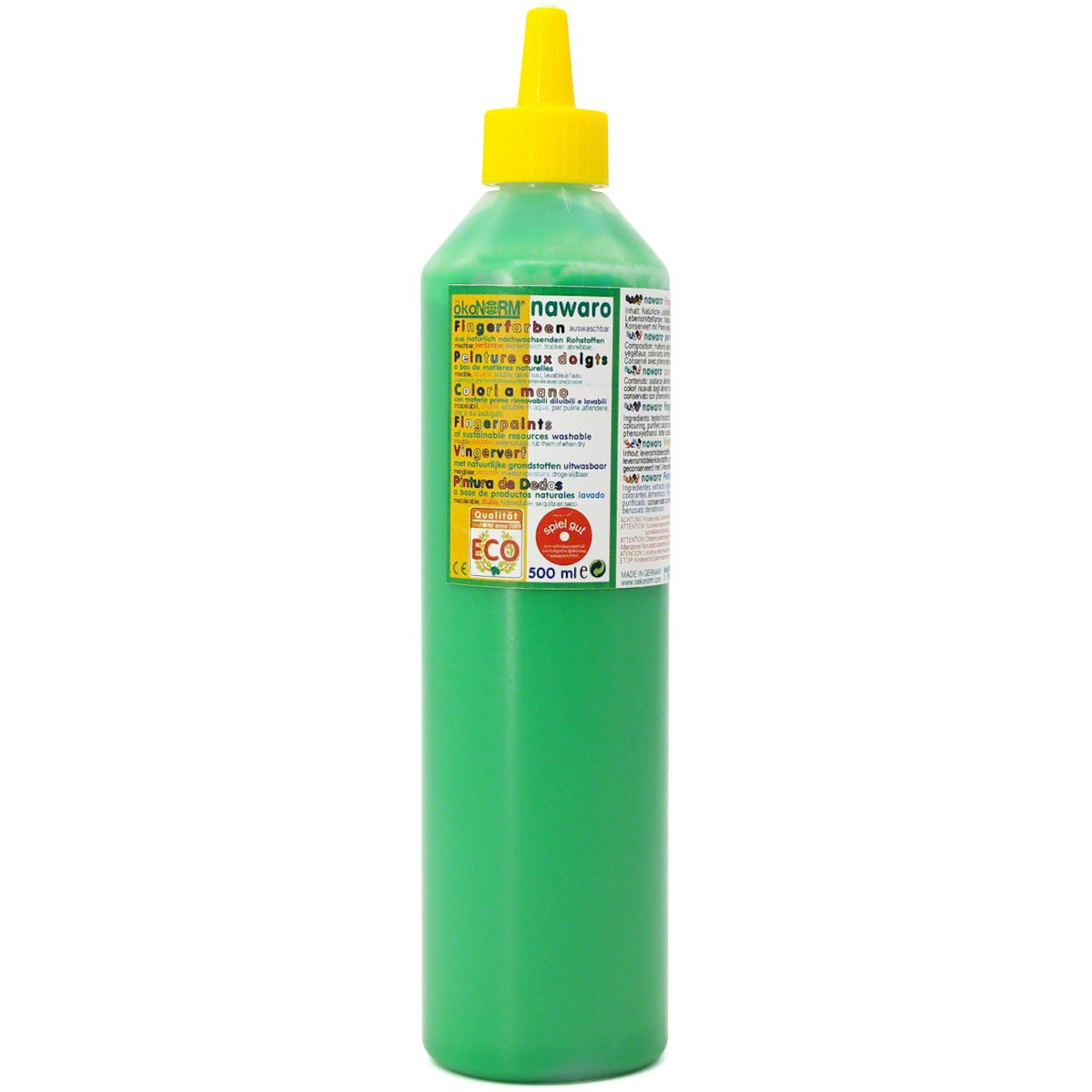 Fingerfarben 500 ml Schul- und Theaterfarbe grün