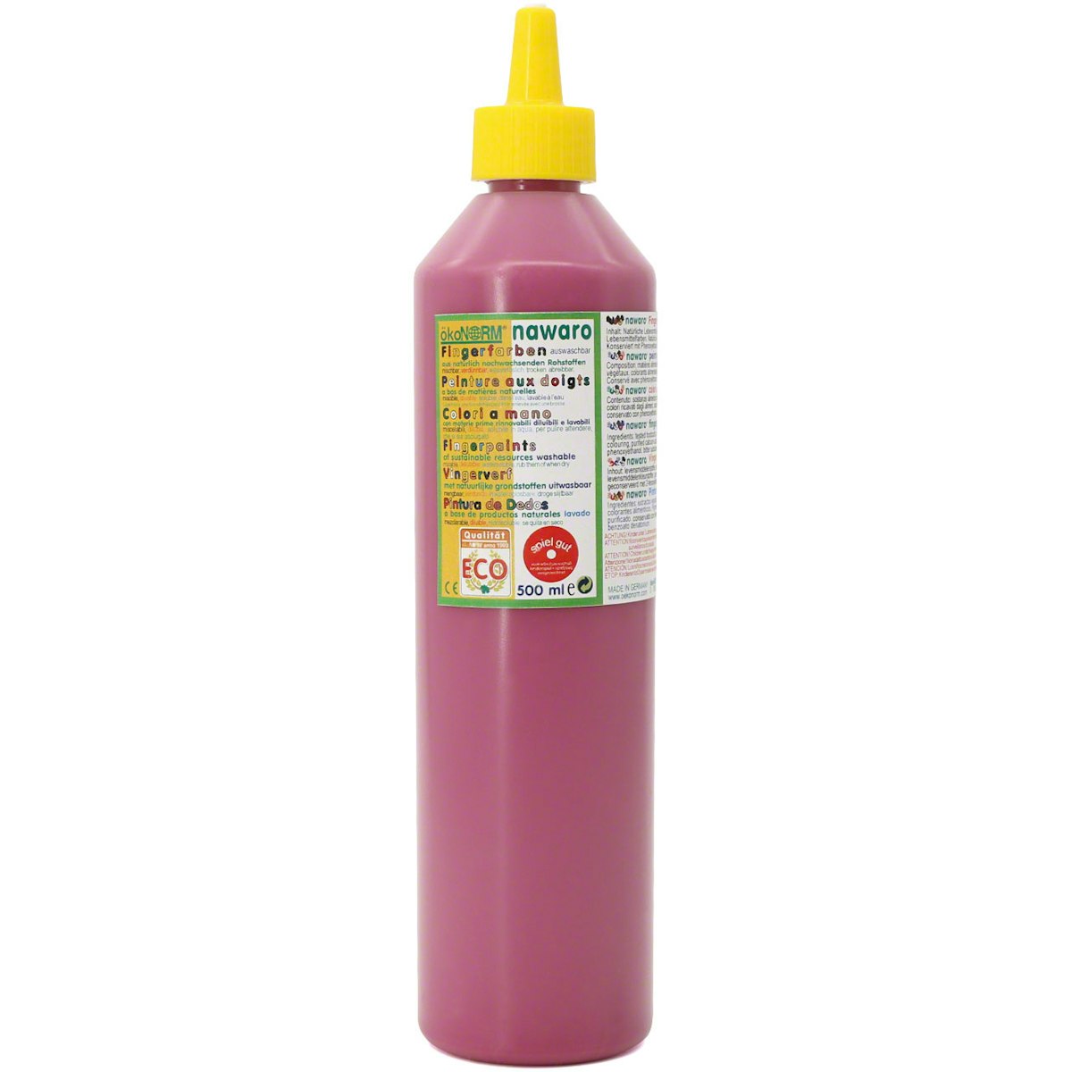 Fingerfarben 500 ml Schul- und Theaterfarbe pink