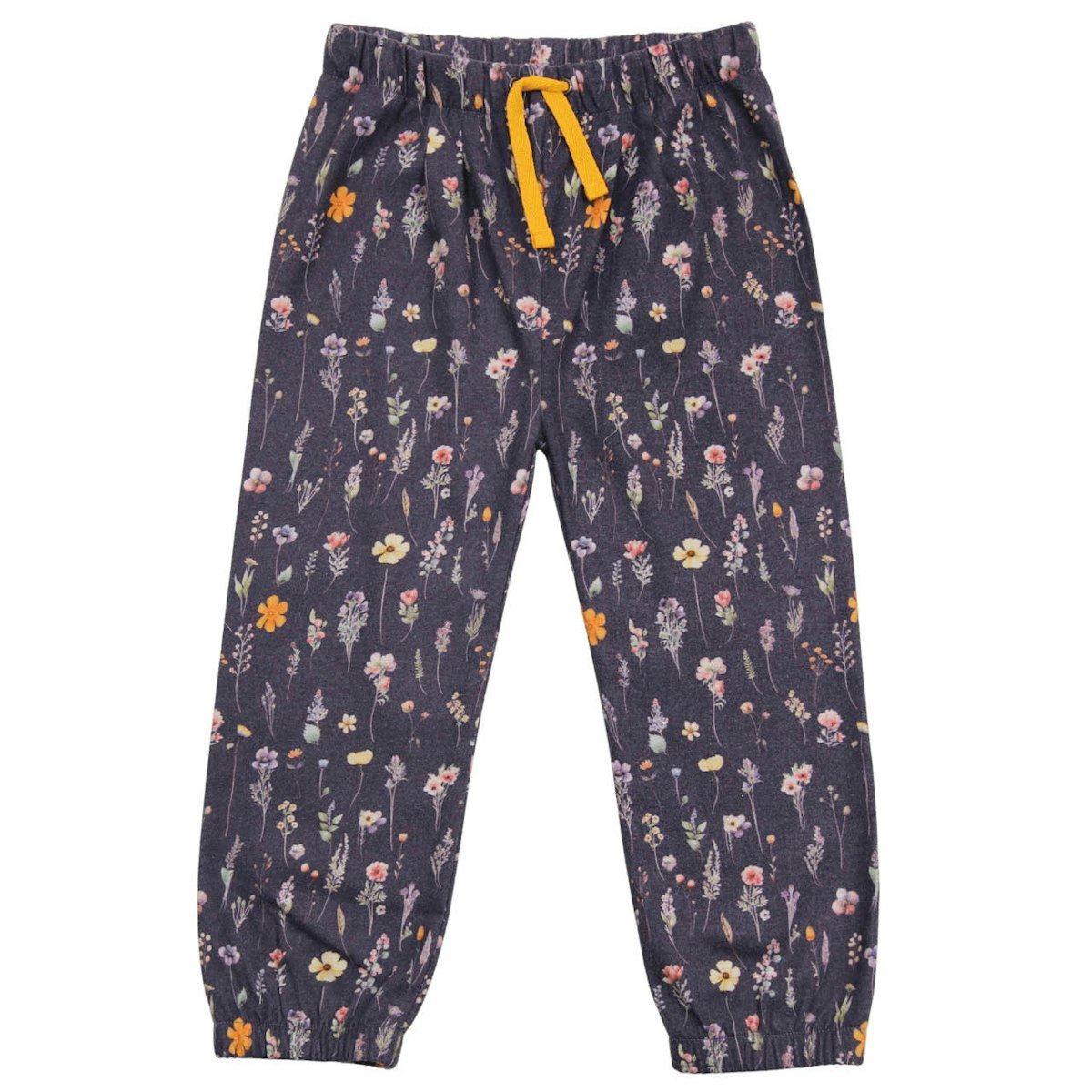 Flanellhose gefüttert Wildblumen lila 134
