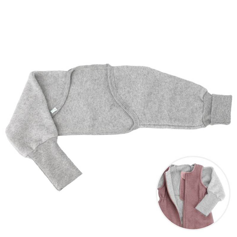 Fleece-Bolero für Schlafsack ab Geburt bis ca. 12 Monate Fleece-Bolero für Schlafsack ab Geburt bis ca. 12 Monate