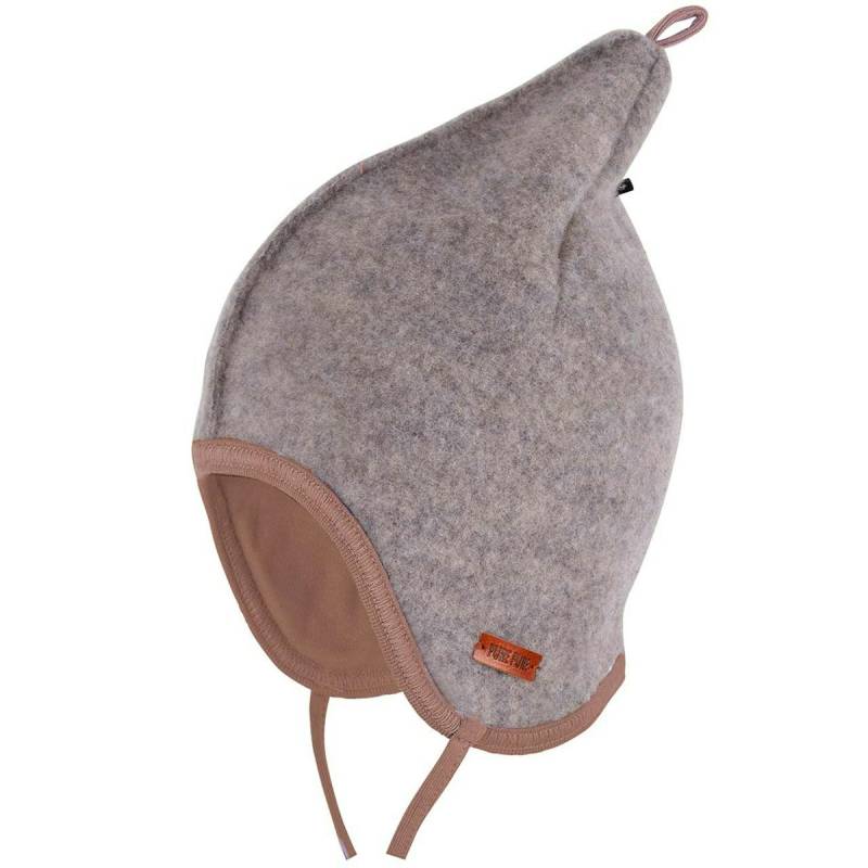 Fleece Mütze doppellagig grau 45 Fleece Mütze doppellagig grau 45