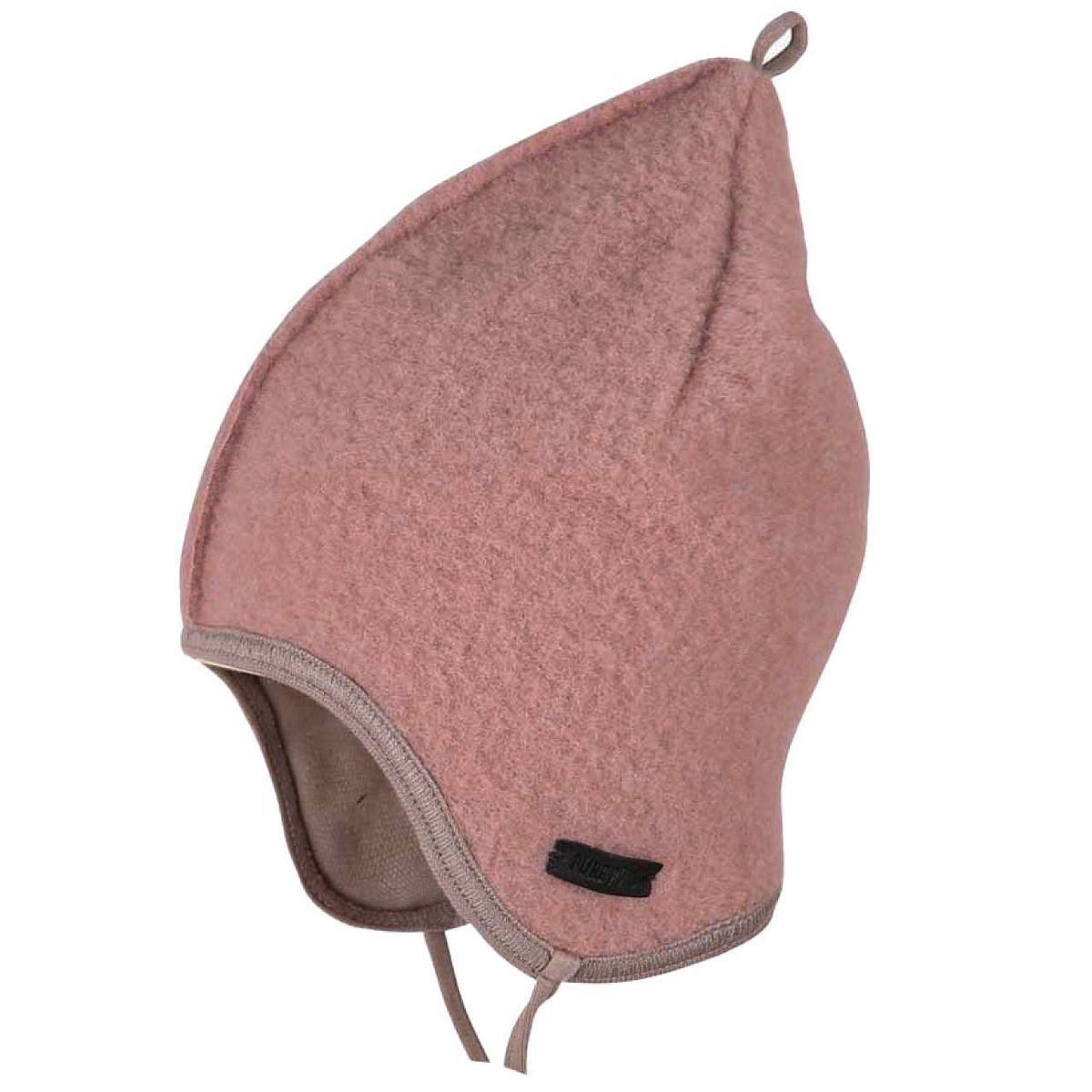 Fleece Mütze doppellagig rauchrosa 49