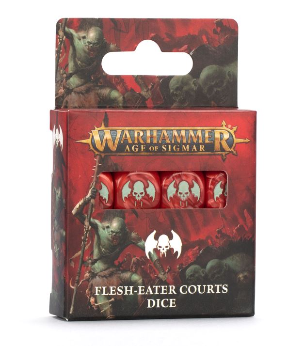 Flesh-Eater Courts Dice Set 16 Games Workshop Warhammer Würfel Dices AoS