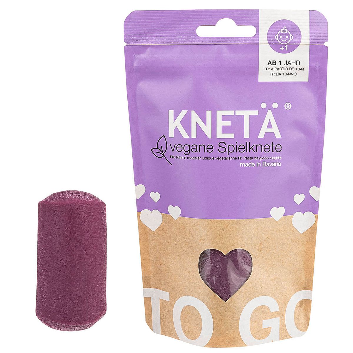 Flieder Knete ab 1 Jahr, 100g Beutel Flieder Knete ab 1 Jahr, 100g Beutel
