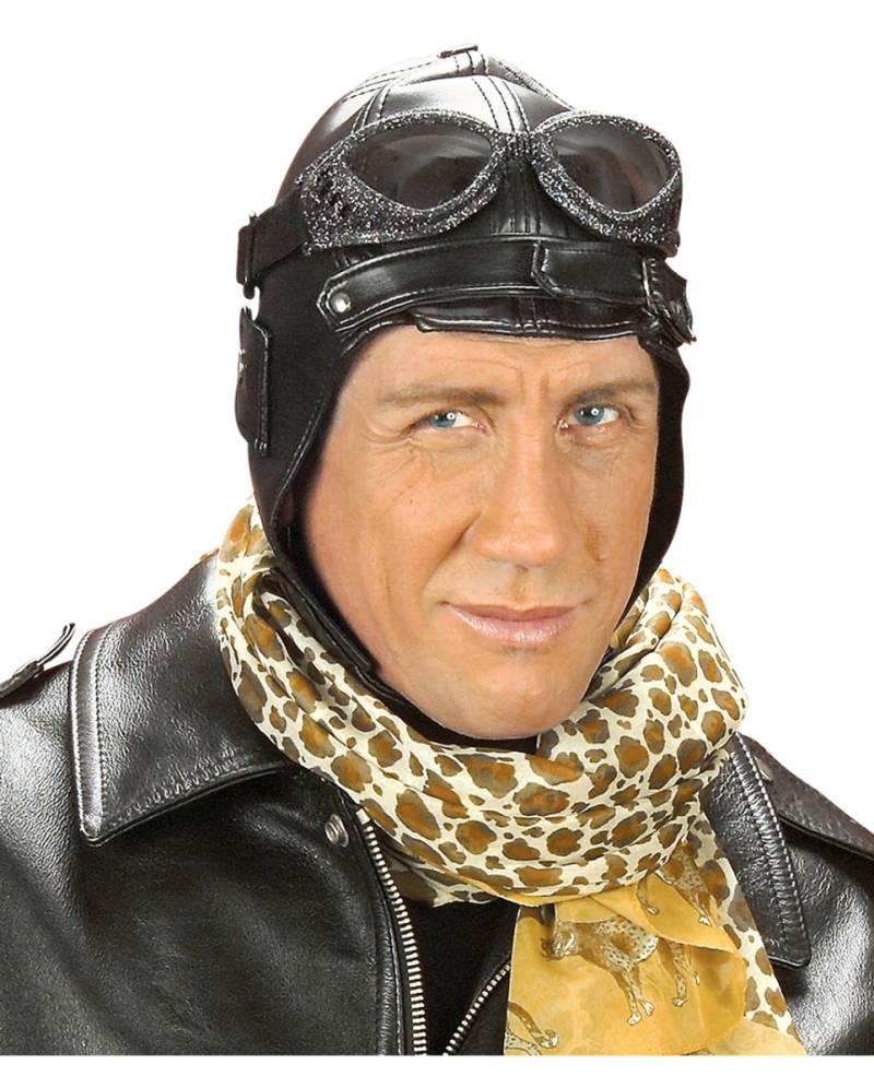 Fliegermütze Retrostyle aus Kunstleder