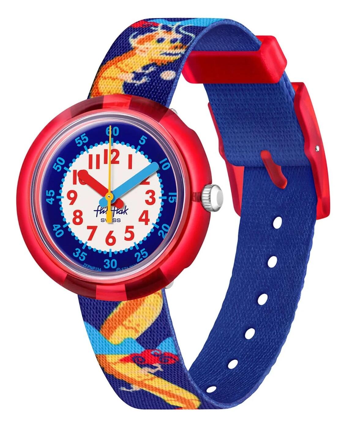 Flik Flak - Armbanduhr / Blau / Year of the Dragon