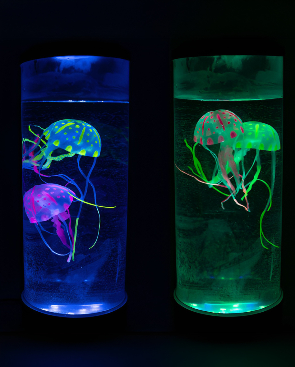 Fluoreszierende LED-Quallenlampe