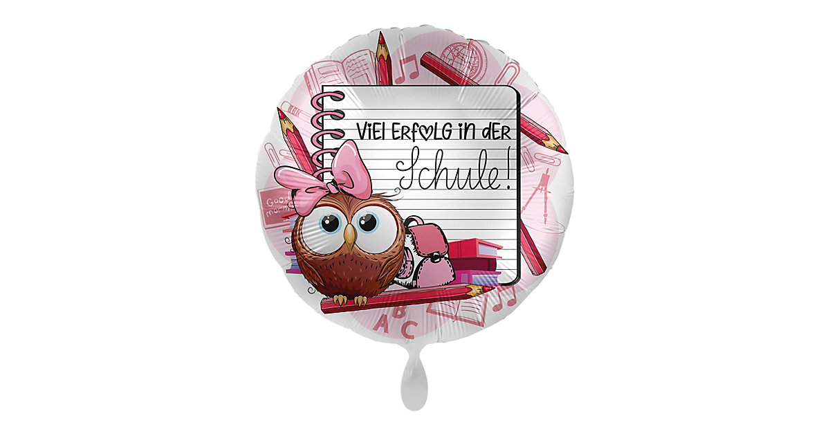 Folienballon zum Schulanfang, Einschulung von Premiloon - viel Erfolg in der Schule Mädchen bunt Folienballon zum Schulanfang, Einschulung von Premiloon - viel Erfolg in der Schule Mädchen bunt