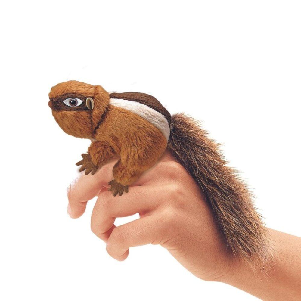 Folkmanis - Folkmanis 2637 Fingerpuppe Streifenhörnchen