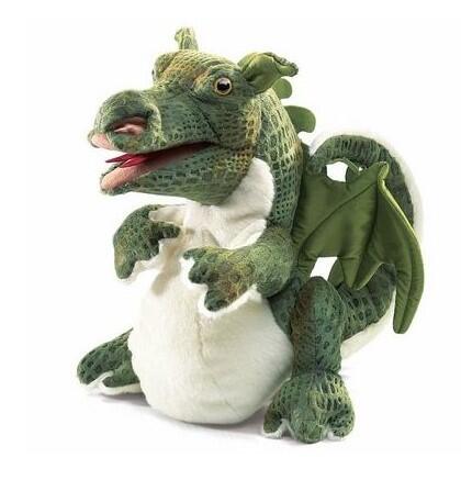 Folkmanis - Folkmanis 2886 Handpuppe Baby Dragon Folkmanis - Folkmanis 2886 Handpuppe Baby Dragon