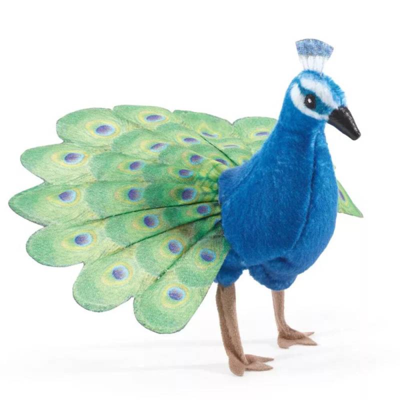 Folkmanis - Folkmanis Fingerpuppe Pfau Folkmanis - Folkmanis Fingerpuppe Pfau