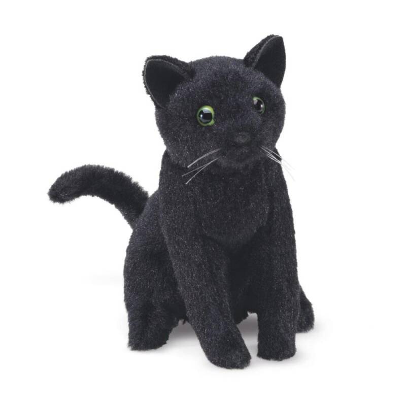 Folkmanis - Folkmanis Fingerpuppe schwarze Katze Folkmanis - Folkmanis Fingerpuppe schwarze Katze
