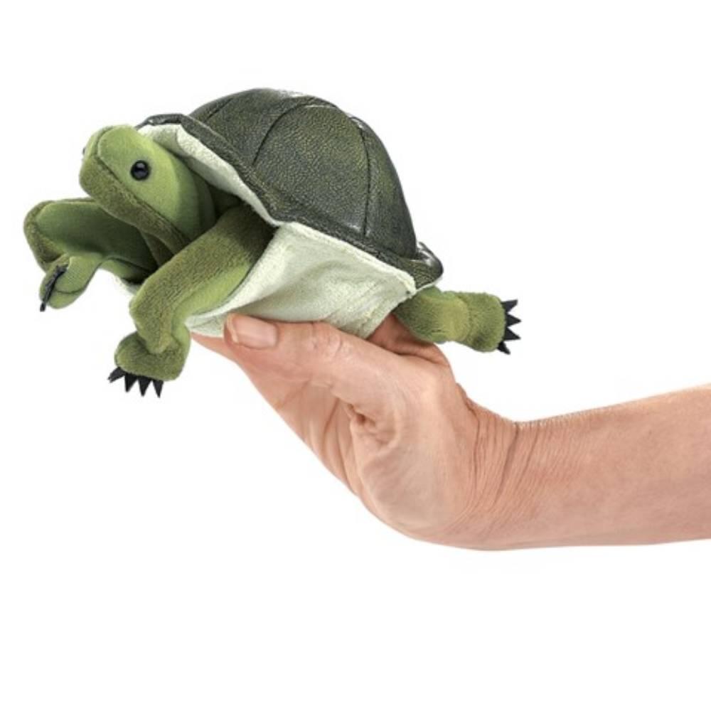 Folkmanis - Folkmanis Puppets Fingerpuppe Mini Schildkröte