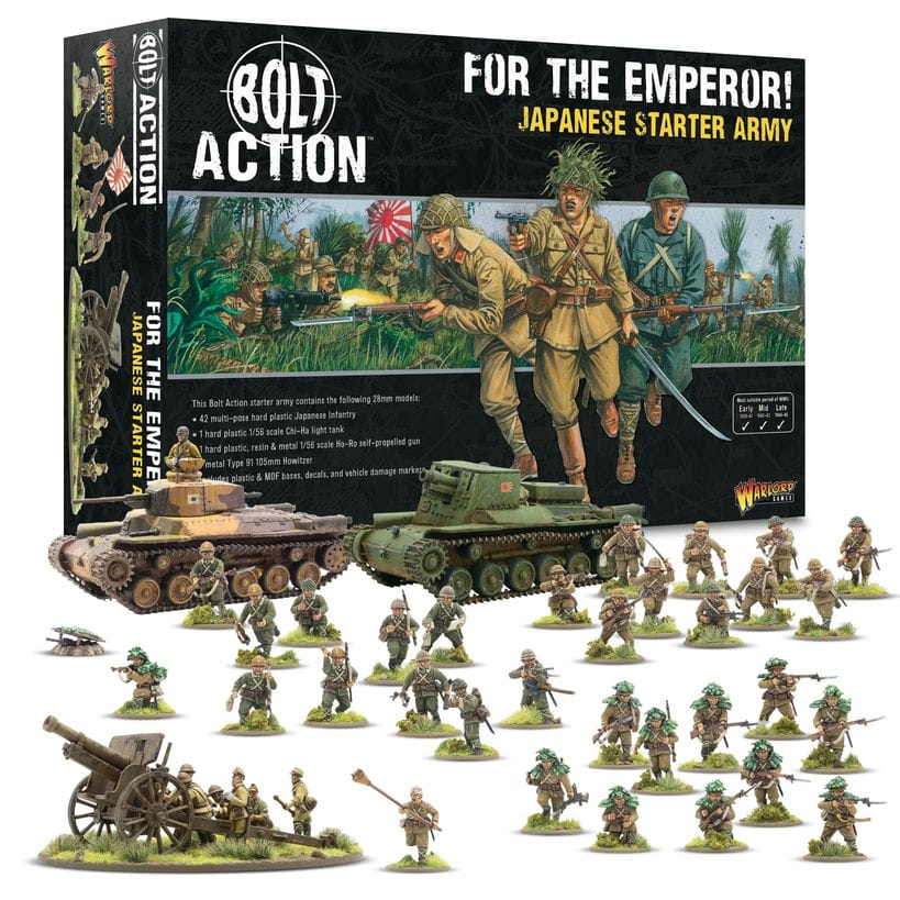 For the Emperor! Imperial Japanese starter army 28mm WW2 Bolt Action