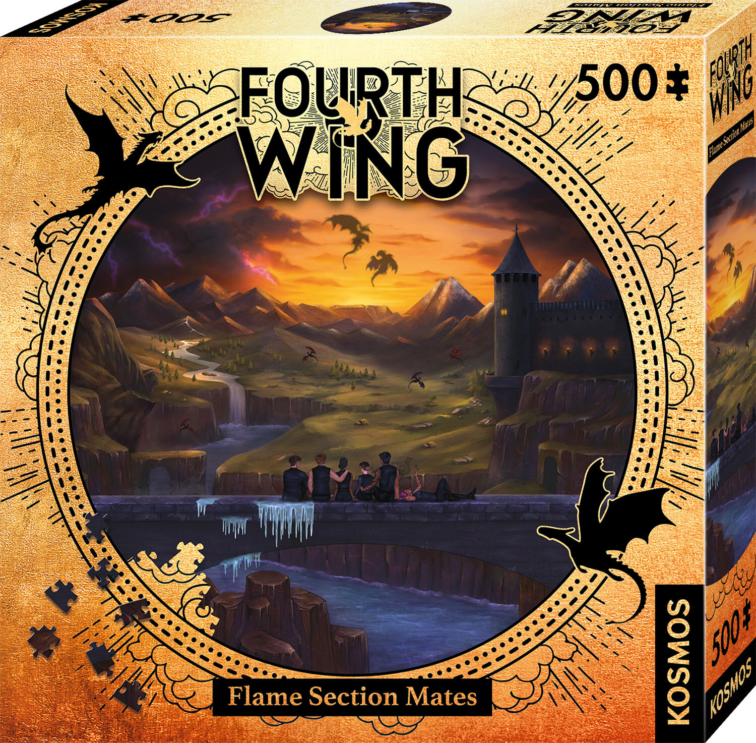 Fourth Wing Die Kadetten (rund)