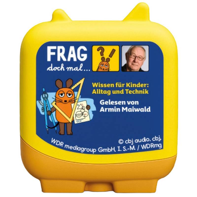 Frag doch mal die Maus Wissen für Kinder Alltag und Technik Pocket Tonie ab 5 Jahren Frag doch mal die Maus Wissen für Kinder Alltag und Technik Pocket Tonie ab 5 Jahren